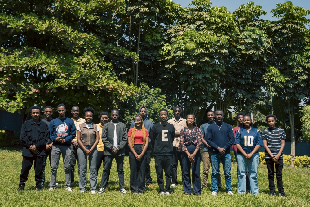 Participants who attended the internship programme organised by Rwanda Coding Academy (RCA) and Irembo. Courtesy