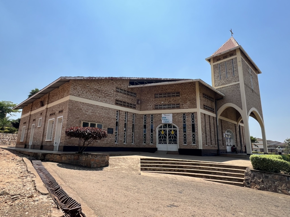 Domus Pacis Parish catholic  church in Huye is among the over 5,600 churches that have been closed during the ongoing inspection countrywide. Courtesy