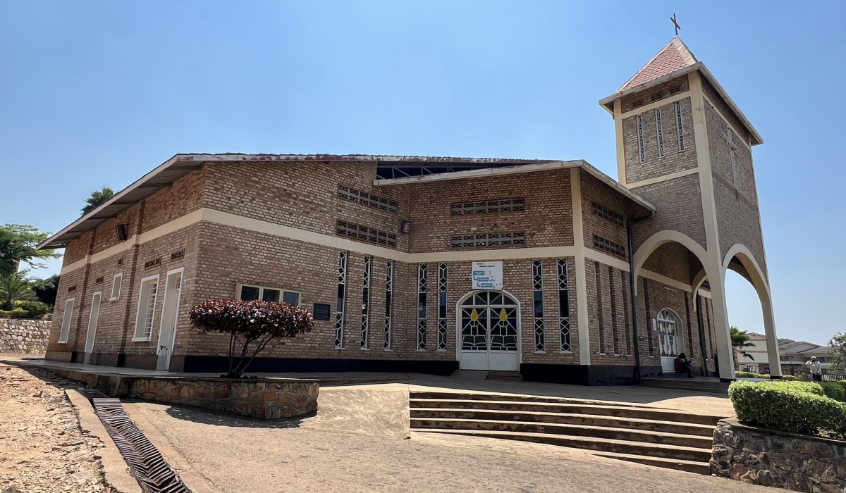 Domus Pacis Parish catholic  church in Huye is among the over 5,600 churches that have been closed during the ongoing inspection countrywide. Courtesy