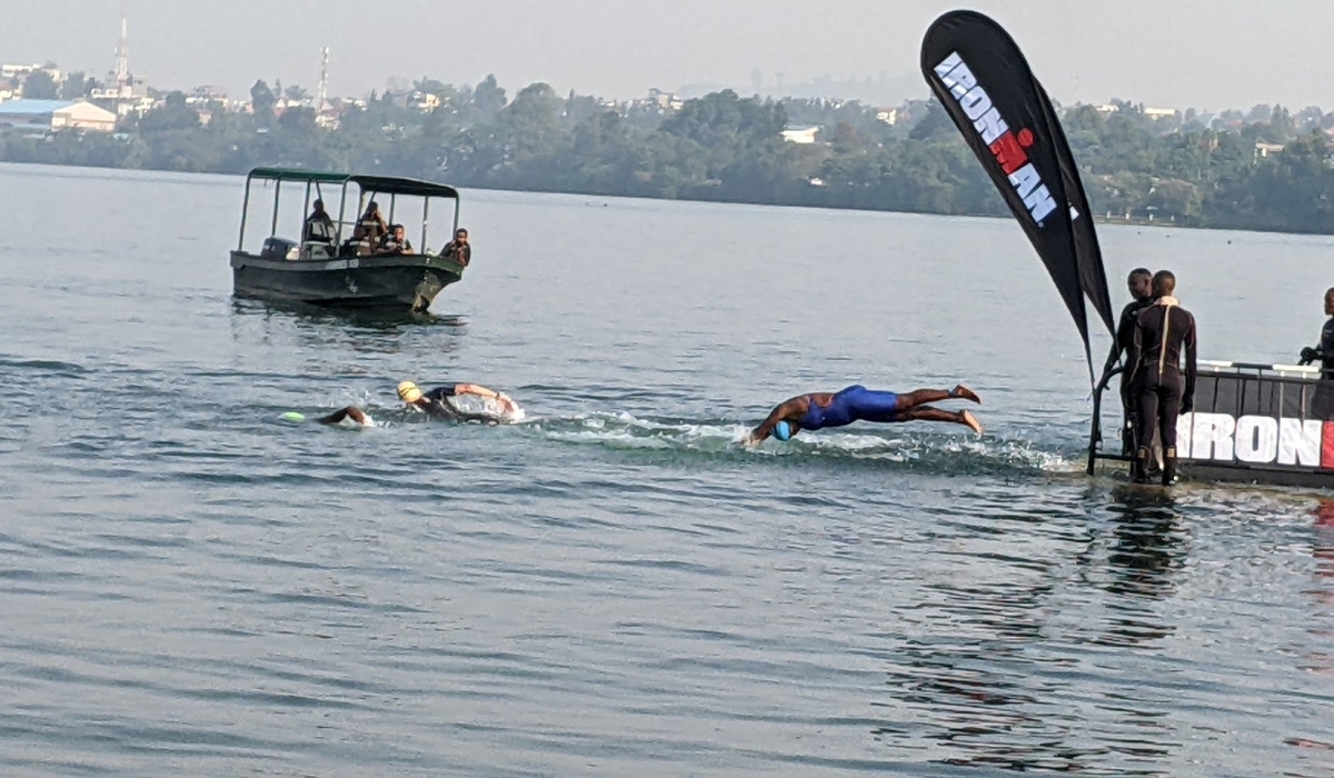 First-time visitors to Rwanda were impressed by the country’s safety and cleanliness during Ironman 70.3 held in Rubavu town on Sunday, August 4. All photos by Germain Nsanzimana