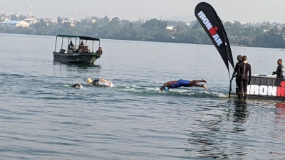 First-time visitors to Rwanda were impressed by the country’s safety and cleanliness during Ironman 70.3 held in Rubavu town on Sunday, August 4. All photos by Germain Nsanzimana