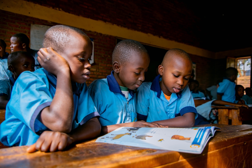 REB started a new programme of remedial courses for lower primary pupils. Photo by Dan Gatsinzi