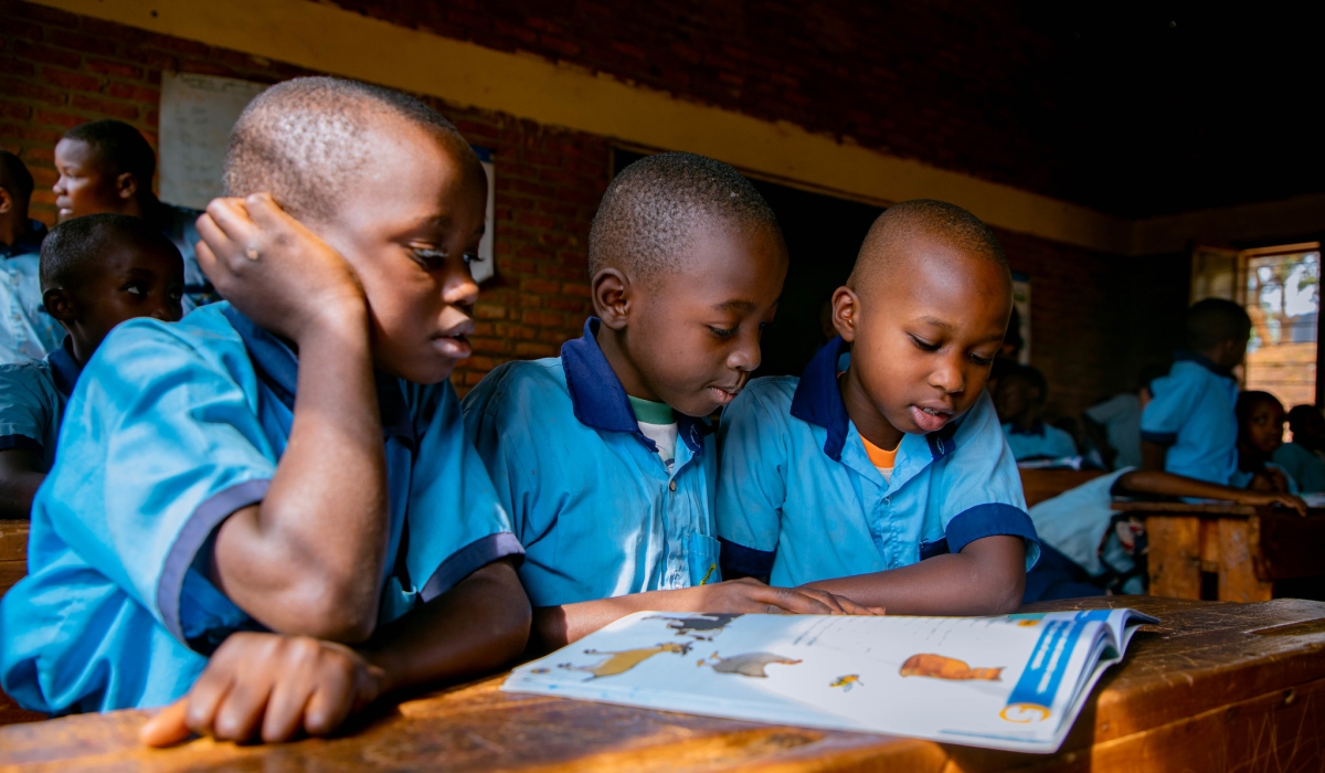 REB started a new programme of remedial courses for lower primary pupils. Photo by Dan Gatsinzi