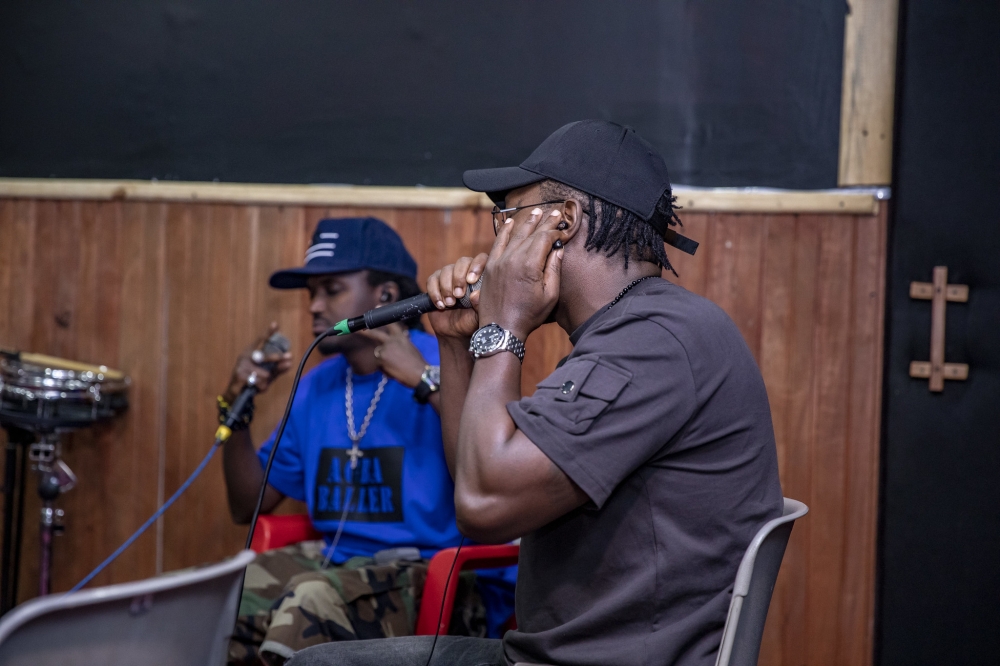 Rwandan Hip Hop legends, Riderman and Bulldogg, are set to perform live  in a concert named after their collaborative EP, “Icyumba Cy’Amategeko&#039; on August 24. Photos by Emmanuel Dushimimana