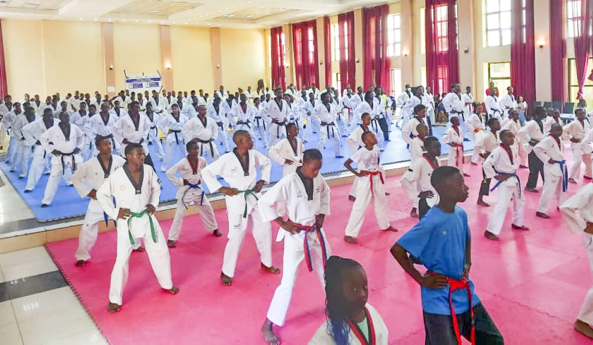 Over 150 players attended a two-day international Taekwondo Poomsae training seminar concluded on August 10 in Kigali,