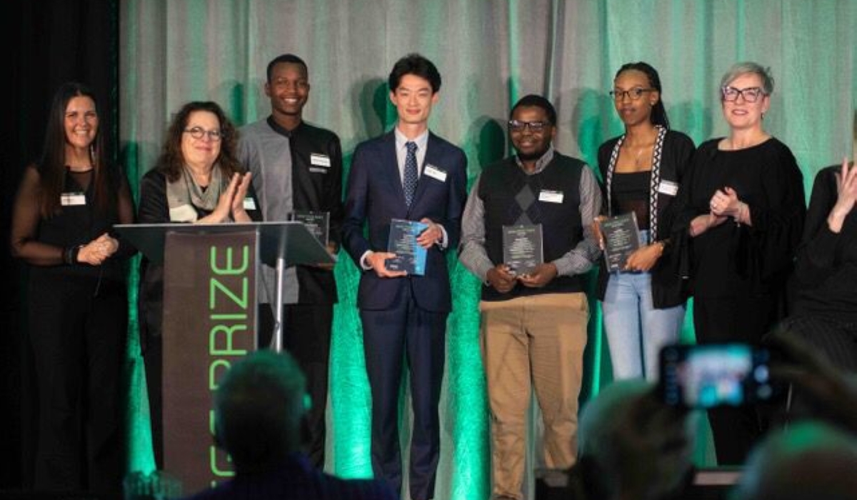 Six students from Rwanda Institute for Conservation Agriculture (RICA) secured top positions in the 2024 Wege Prize. Courtesy