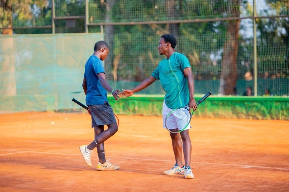 Claude Ishimwe (R) and Junior Hakizumwami (L) are among the Rwandan players set to compete at the tournament.