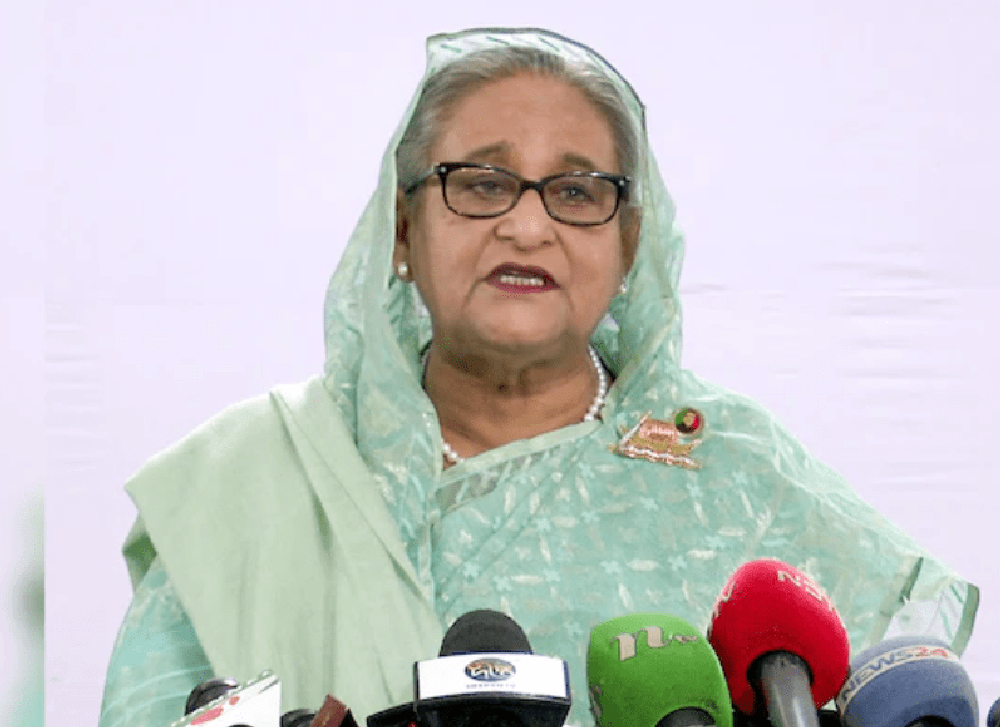 Bangladesh&#039;s ex-premier Sheikh Hasina