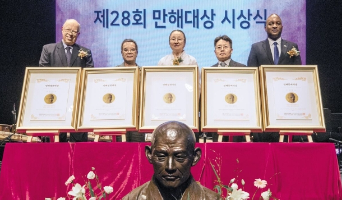 Recipients of the Manhae Grand Prize Awards