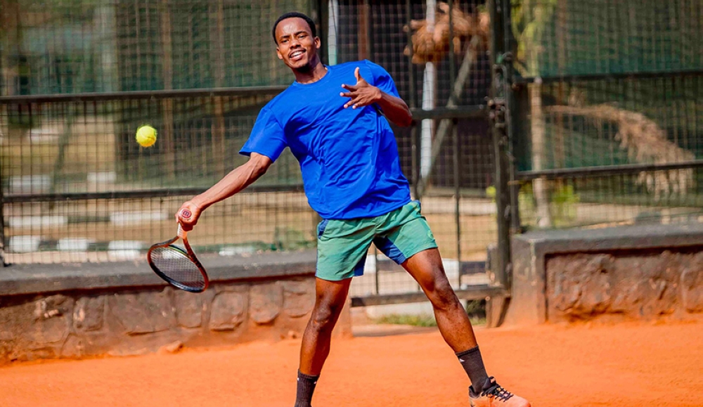 Junior Hakizumwami was among Rwandan players who participated in the competition. Courtesy