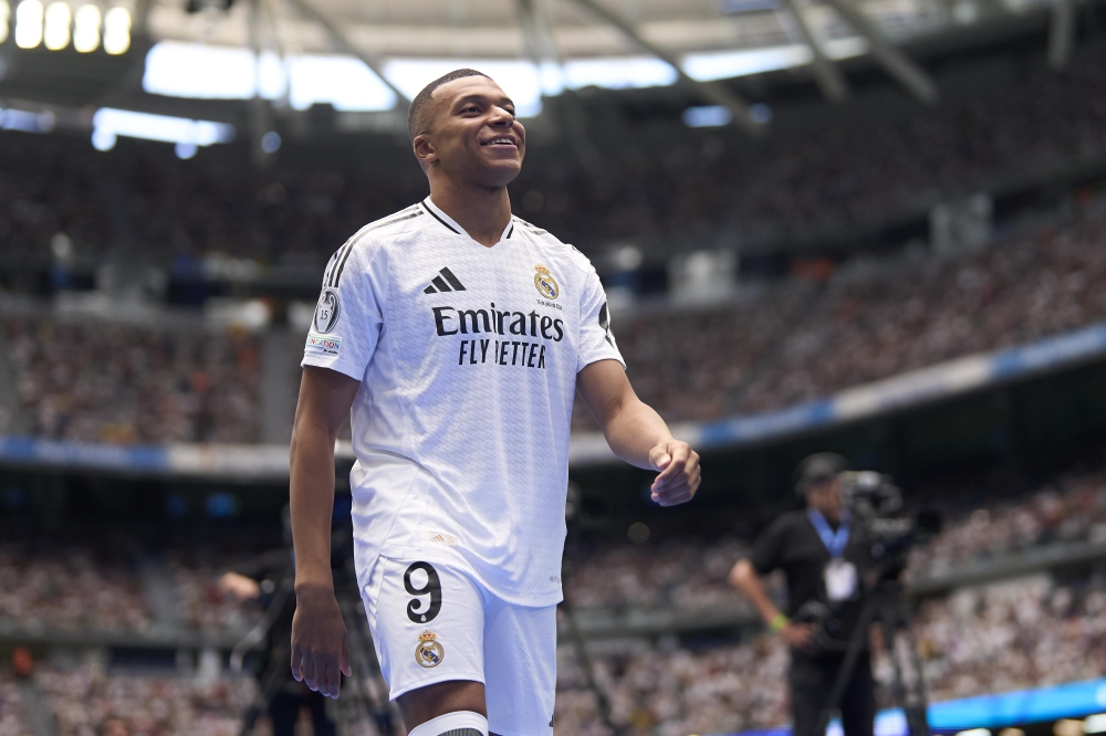 Kylian Mbappé is available to play his first competitive game for Real Madrid as they face Atalanta in the UEFA Super Cup on Wednesday, August 14.