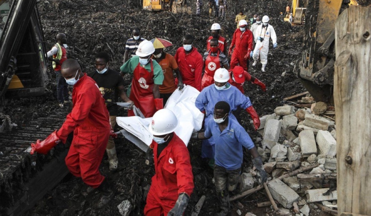 According to the reports over 1,000 affected by garbage dump landslide, death toll rises to 24.