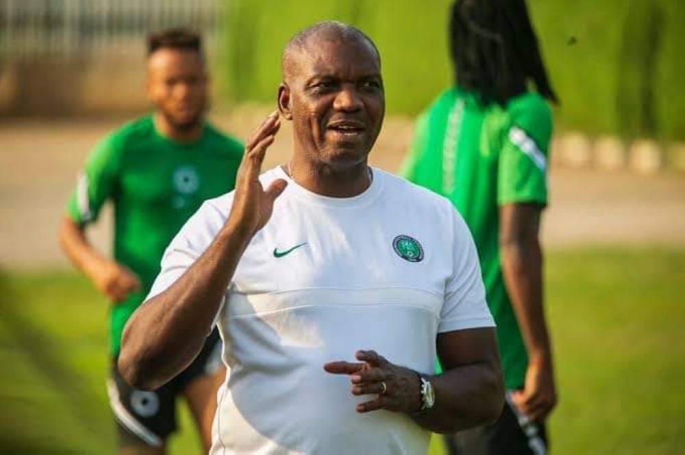 Augustine Eguavoen, Nigeria&#039;s head coach.