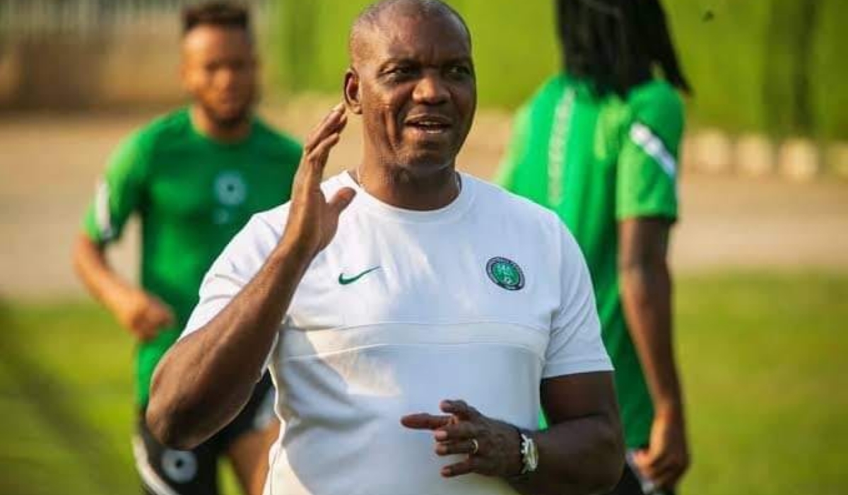 Augustine Eguavoen, Nigeria&#039;s head coach.