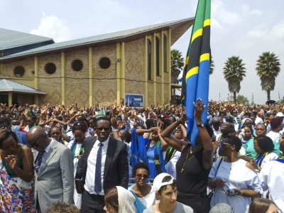 Over 60,000 Catholic believers from around the world gathered at Kibeho Holy Land in Nyaruguru District to celebrate Assumption Day.