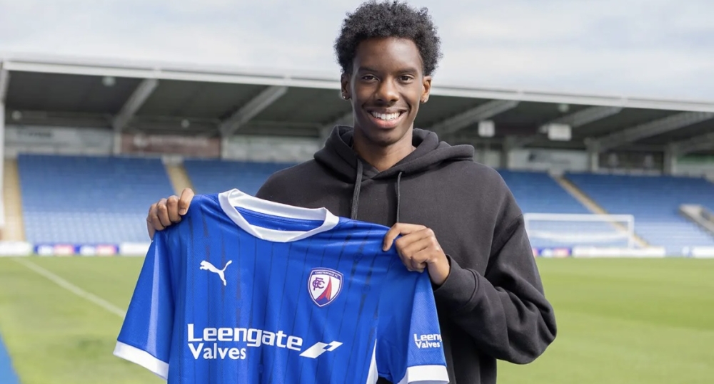 Rwandan-English defender Harvey Araujo joins  Chesterfield United for the 202425 season