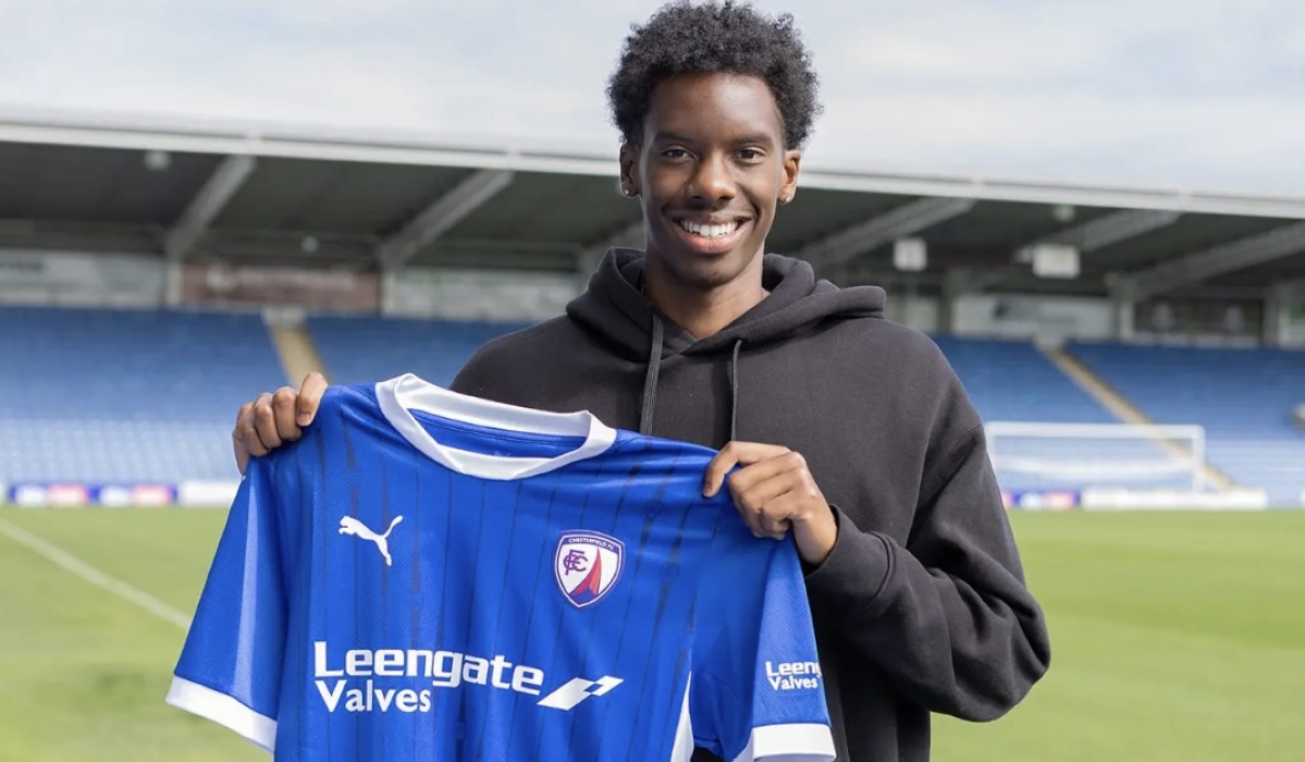 Rwandan-English defender Harvey Araujo joins  Chesterfield United for the 202425 season