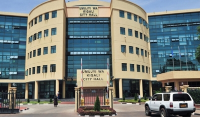 The City Hall in Central Business District. The National Electoral Commission has postponed elections for City of Kigali councillors.