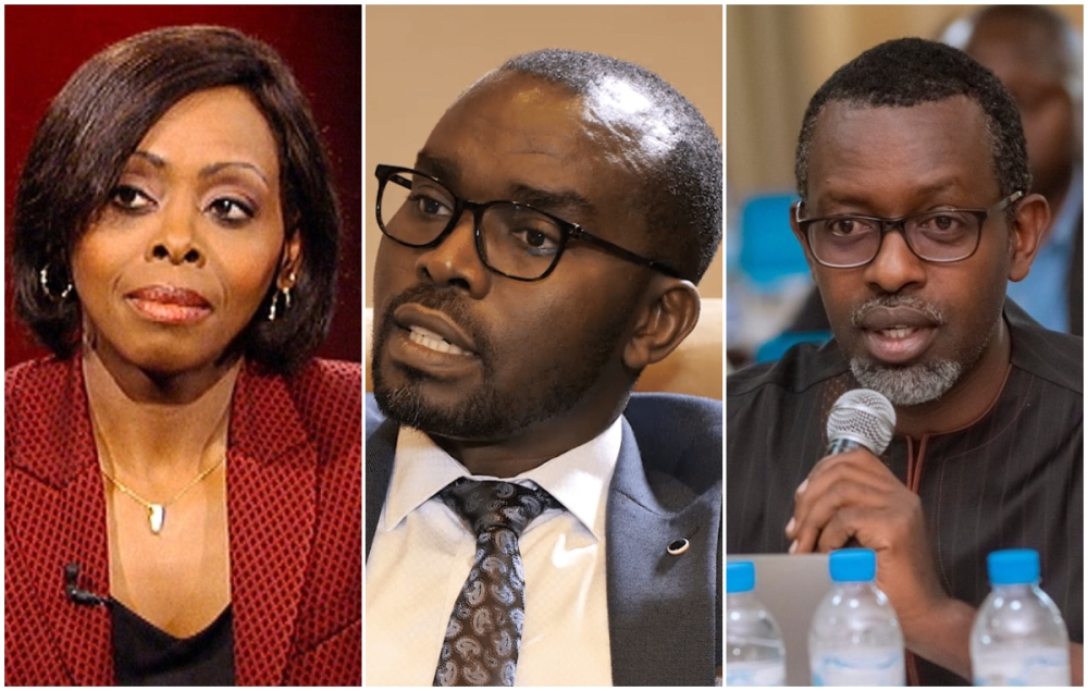 L-R: Christine Nkulikiyinka, Prudence Sebahizi, and Richard Nyirishema.