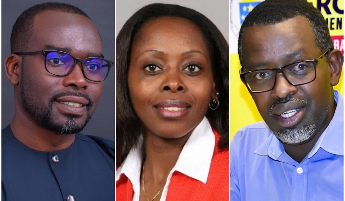 L-R: Prudence Sebahizi, Christine Nkulikiyinka, and Richard Nyirishema.