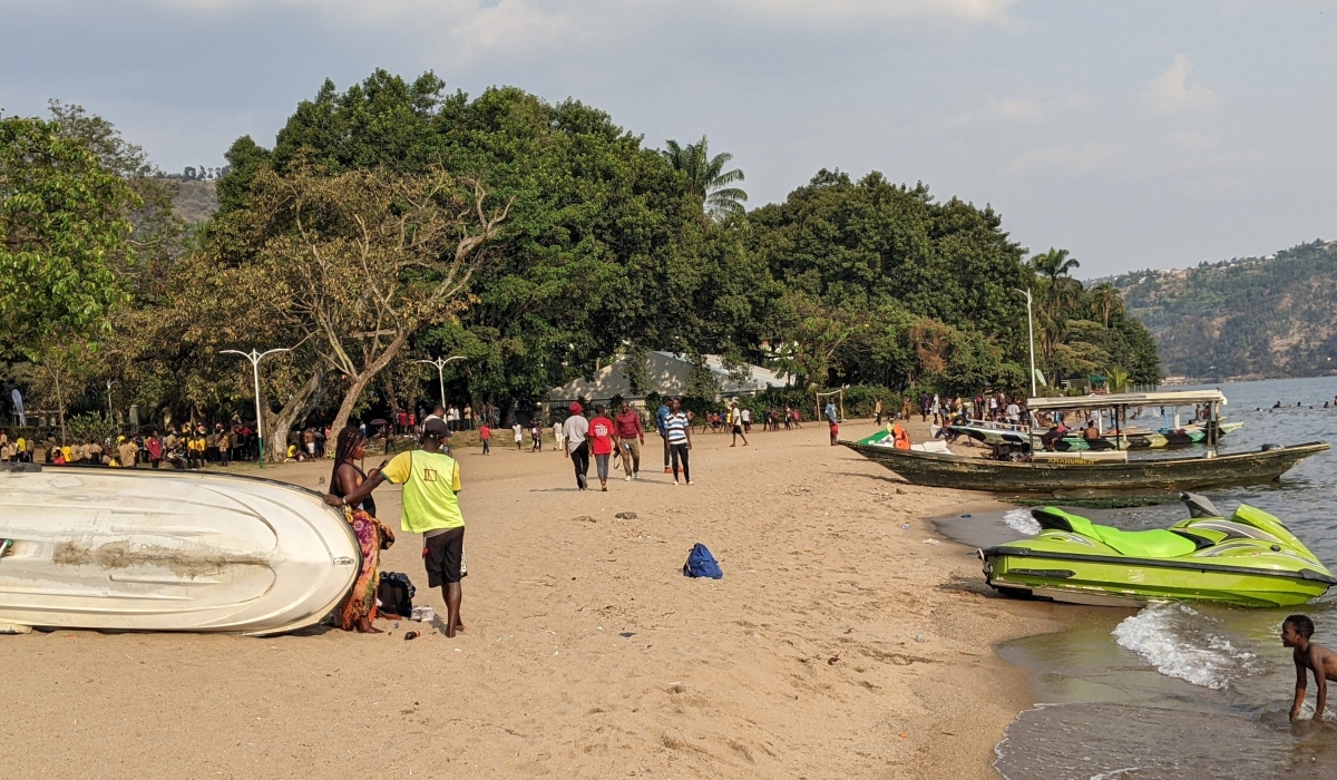 A view of Rubavu public beach whose boating industry is booming/Photos by Germain Nsanzimana