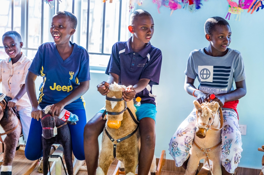 Samantha Hunt, in collaboration Sandhurst School, and the Survivors Fund (SURF), officially opened Philly’s Place in Ntarama Sector, Bugesera District, on August 19. Philly’s Place is also a place where children can enjoy toys, laughter, and play. All photos by Craish BAHIZI