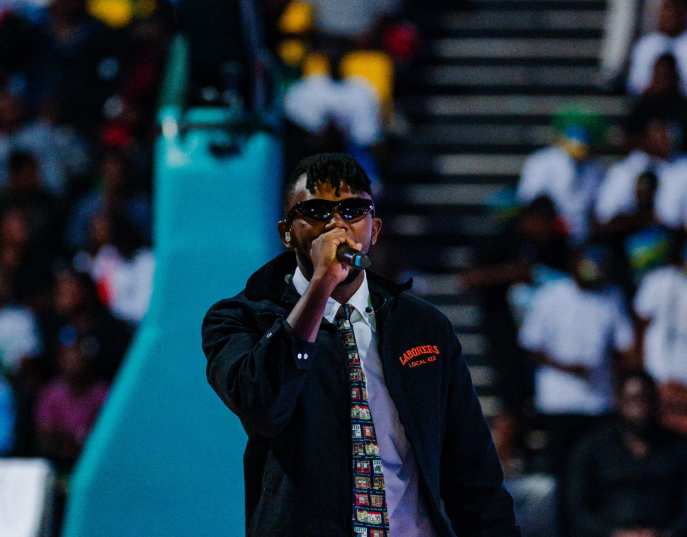 Rwandan singer Chriss Eazy marked a moment in his music career by opening the FIBA Women’s Basketball World Cup 2026 Pre-Qualifiers at BK Arena in Kigali on Monday, August 19.