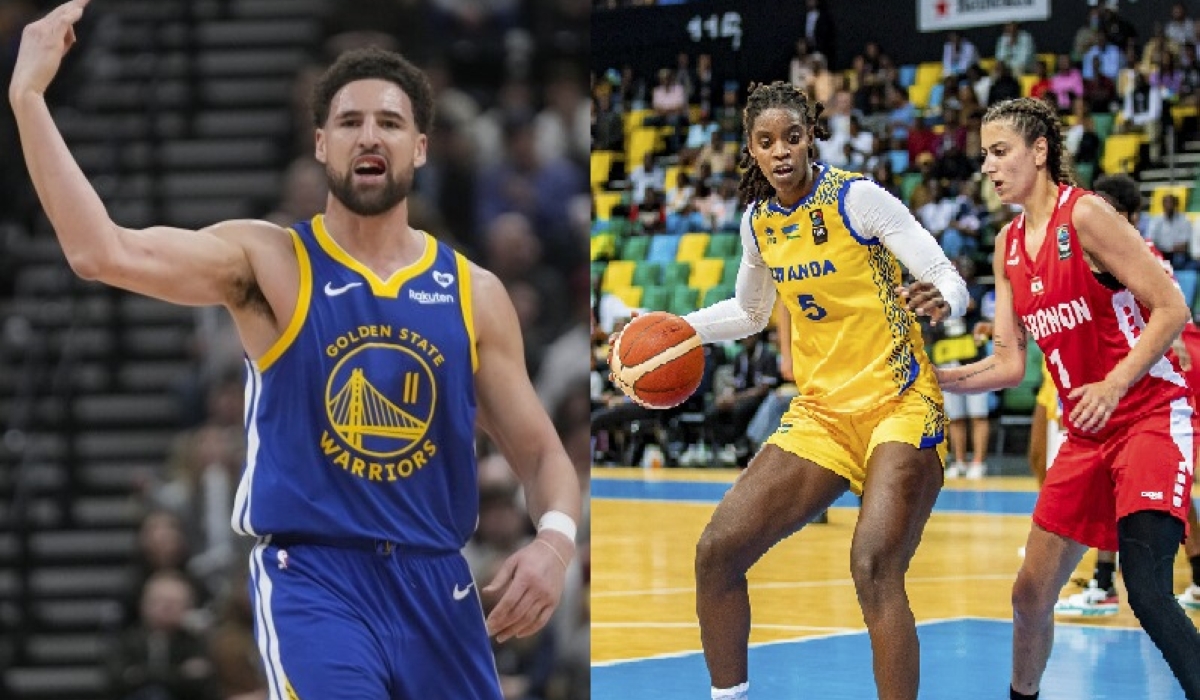 NBA star Klay Thompson praises Rwanda&#039;s Murekatete after win over Lebanon.