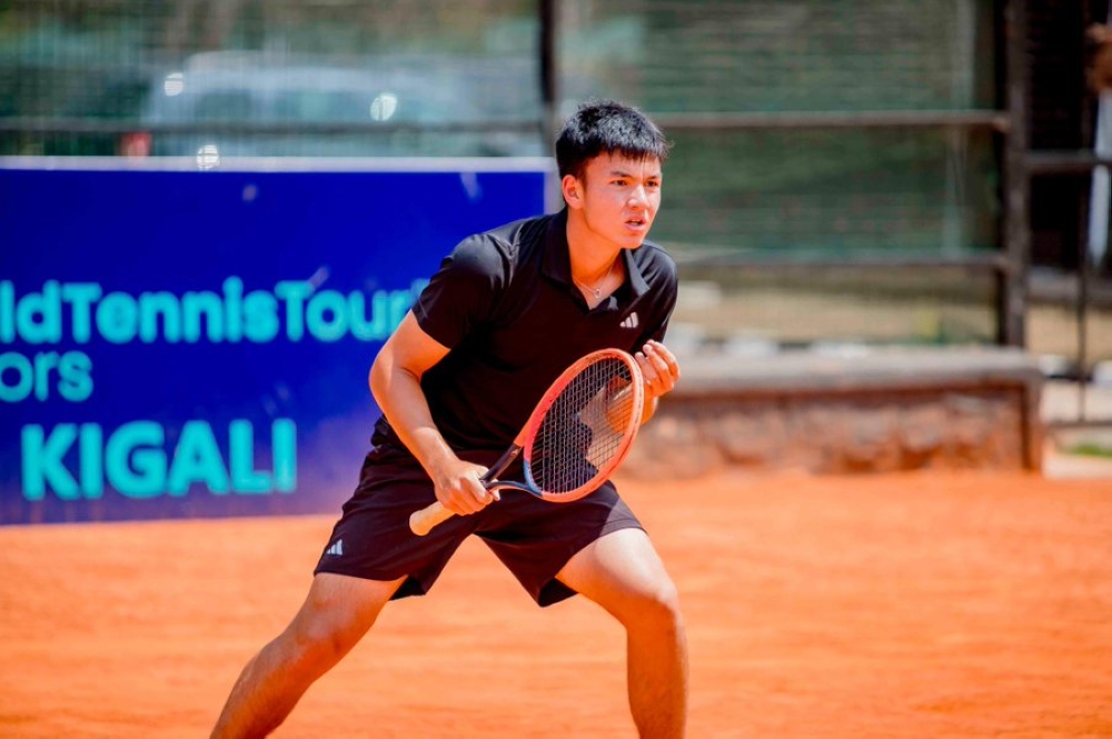 Canadian Jay Lin Gibson wins Week I of J60Kigali after beating Burundi’s Allan Gatoto 7-6, 7-5 in a thrilling boys singles final.