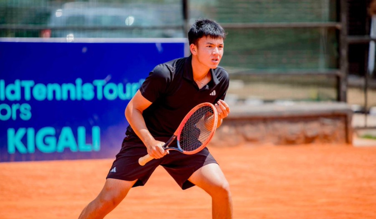 Canadian Jay Lin Gibson wins Week I of J60Kigali after beating Burundi’s Allan Gatoto 7-6, 7-5 in a thrilling boys singles final.