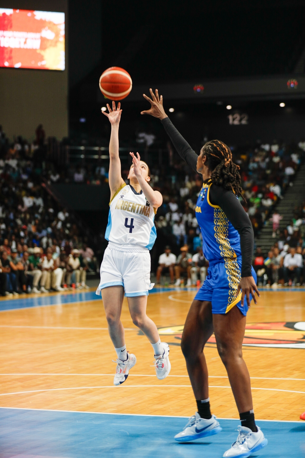 FIBA W.C. Pre-Qualifiers: Rwanda Women Dominate Argentina, Secure Semifinal Spot