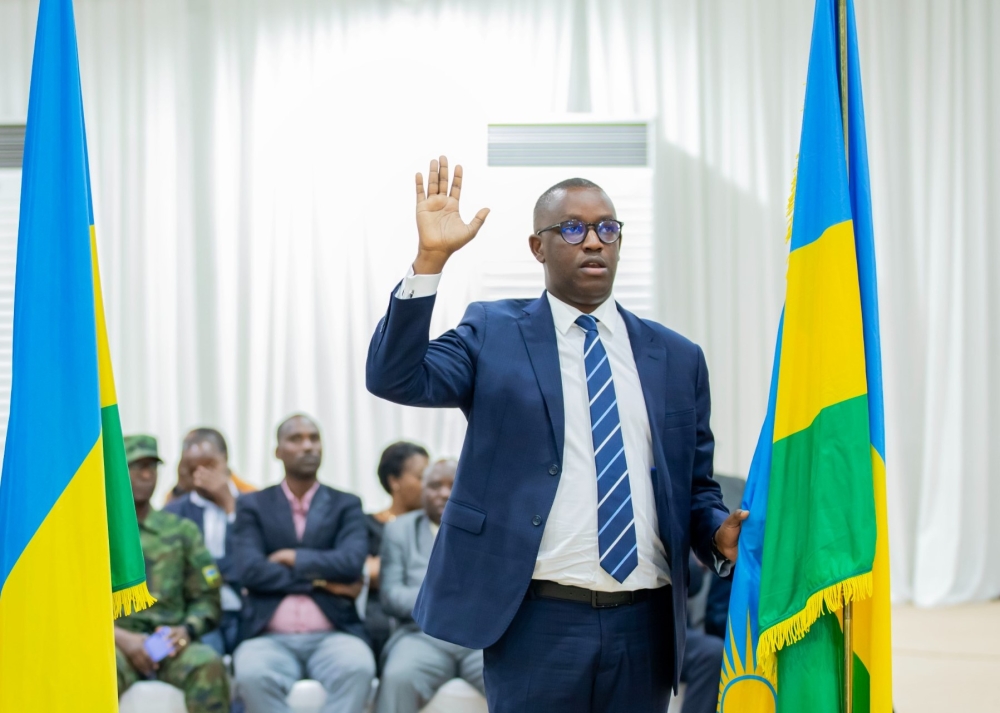 Christian Kajeneri Mugenzi was elected as new Chairperson of the City of Kigali council.