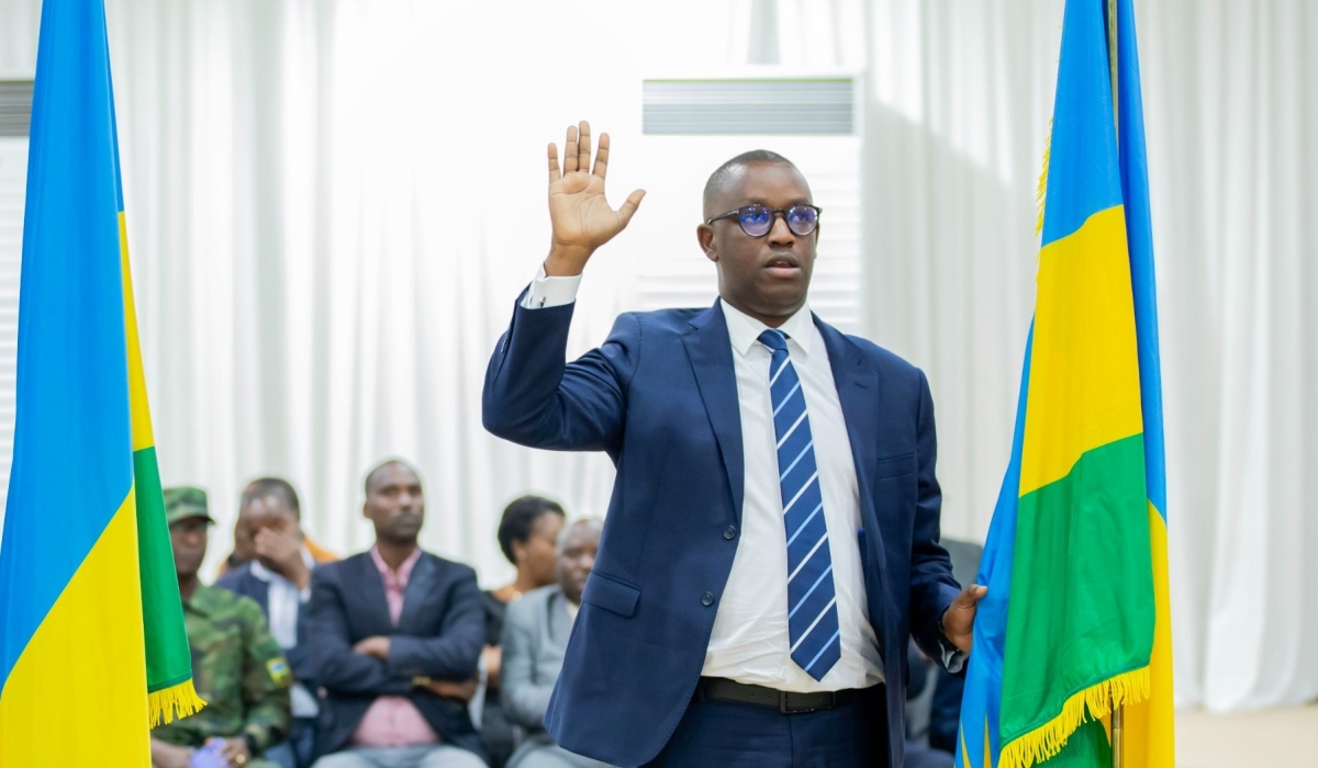 Christian Kajeneri Mugenzi was elected as new Chairperson of the City of Kigali council.