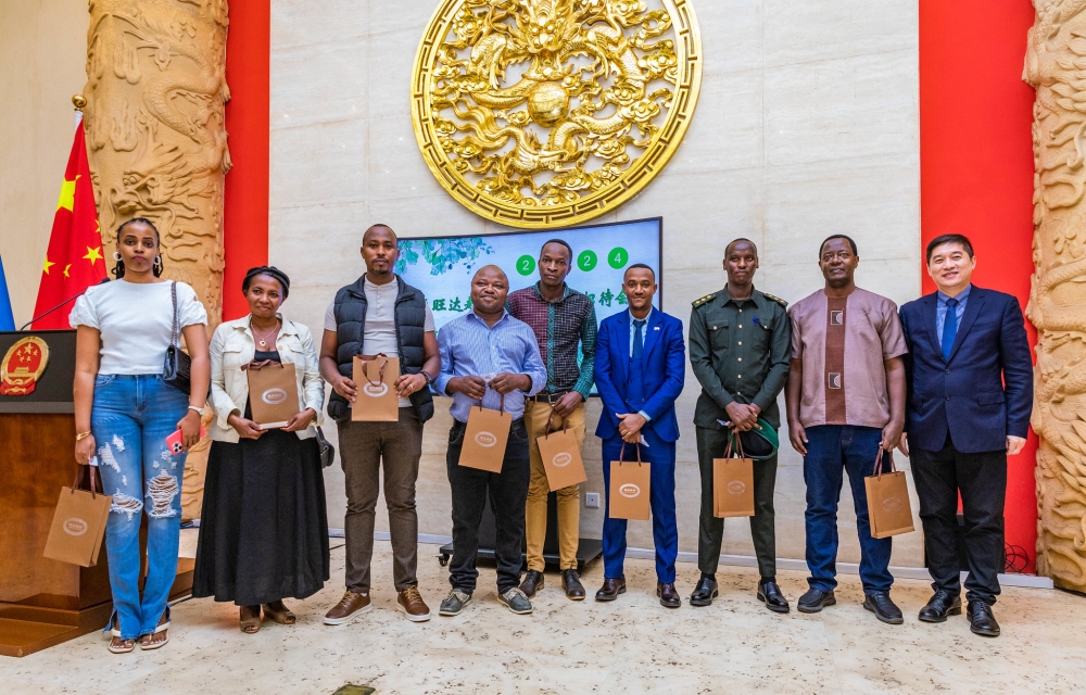 Some of the 71 Rwandan students who are expected to fly to China to pursue their studies on different scholarships. Photos by Craish Bahizi