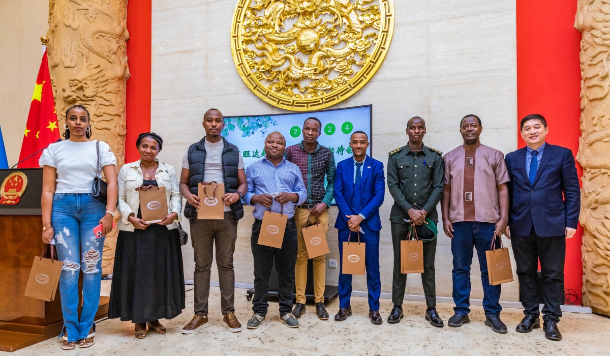 Some of the 71 Rwandan students who are expected to fly to China to pursue their studies on different scholarships. Photos by Craish Bahizi