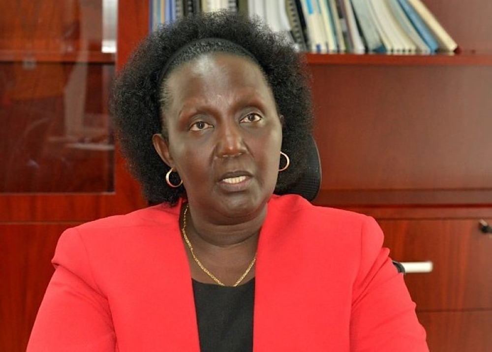 Domitilla Mukantaganzwa, Chairperson of the Rwanda Law Reform Commission (RLRC).