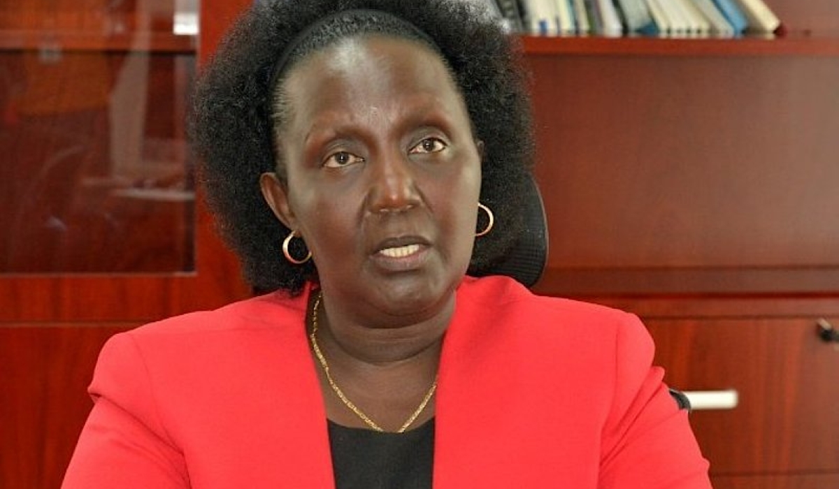 Domitilla Mukantaganzwa, Chairperson of the Rwanda Law Reform Commission (RLRC).