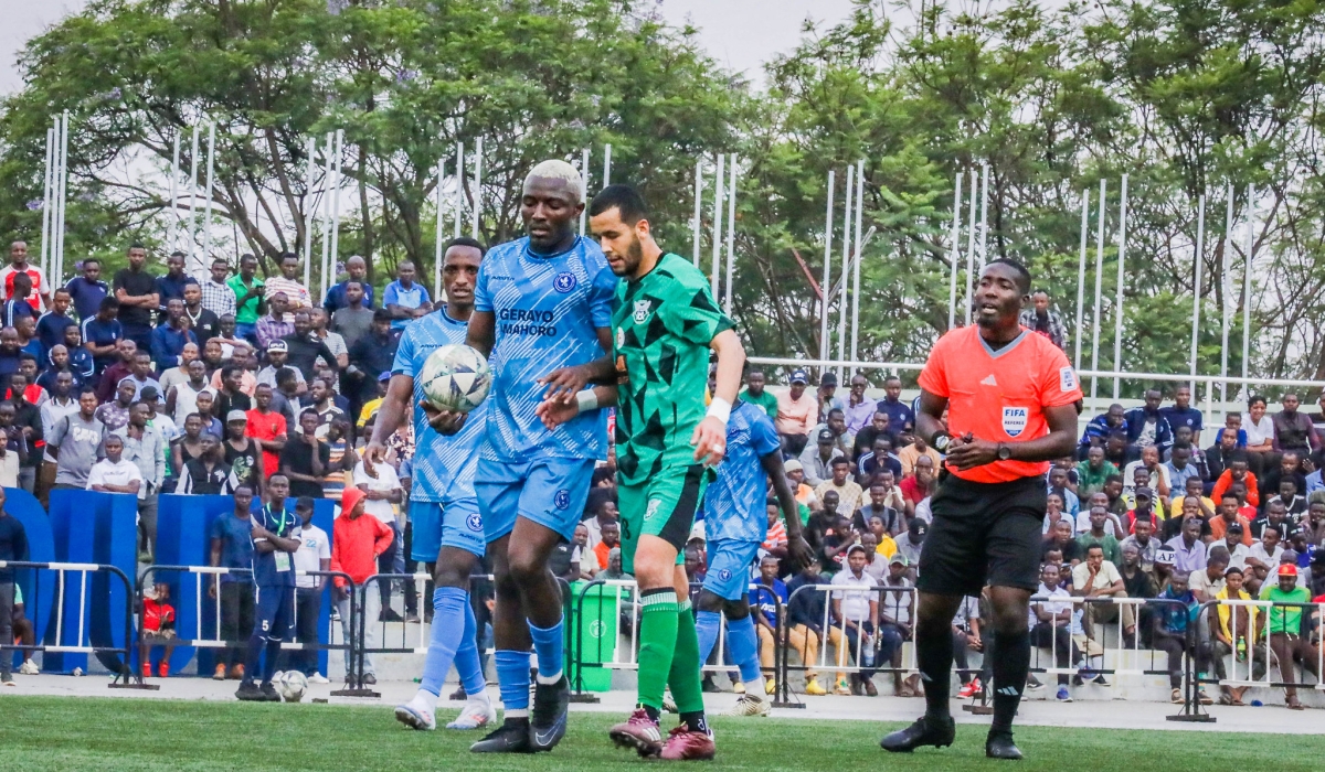 Police FC striker Elijah Ani with the ball, says his side could have defeated CS Constantine. Courtesy