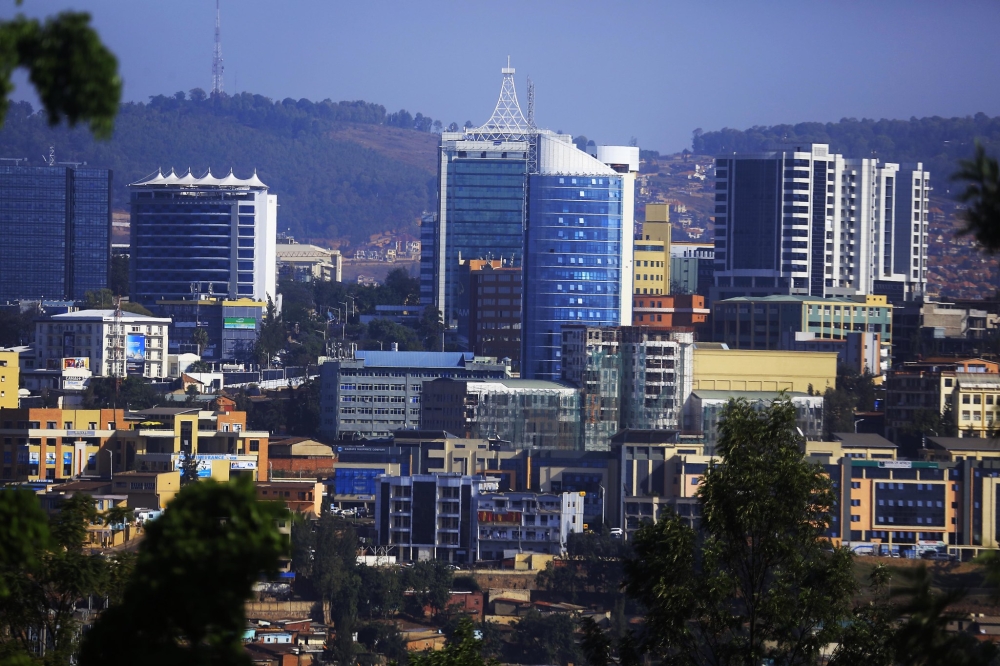 A view of Kigali City Business District. RRA has opened the declaration process for the 2024 immovable property tax. Photo by Sam Ngendahimana