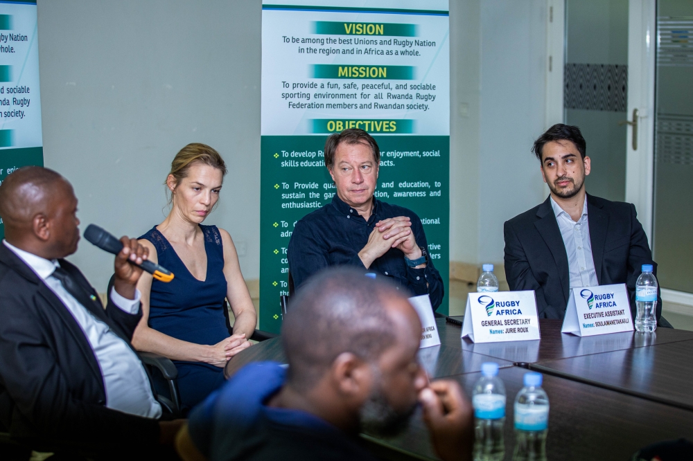 Delegates from 15 member countries of African Rugby Union are convening in Kigali for the Rugby Growth Conference Africa 2024. Photos by Dan Gatsinzi