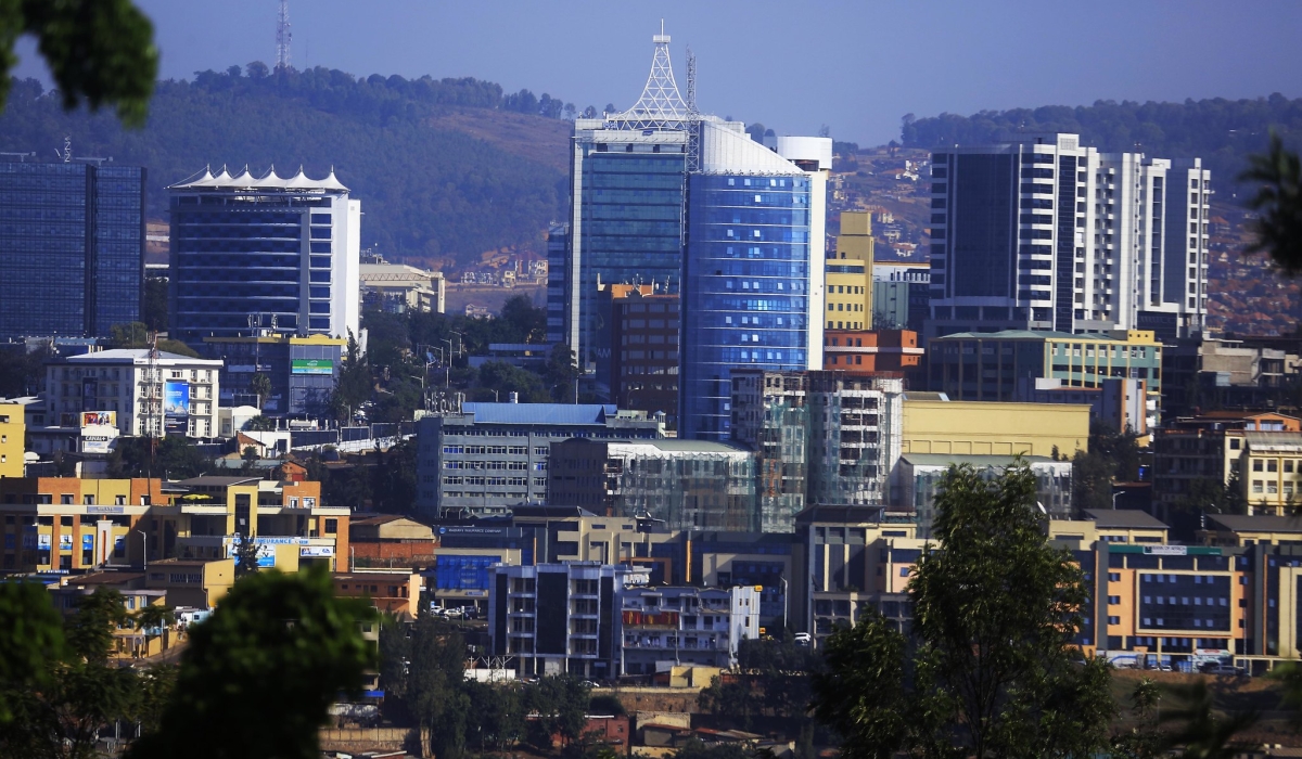 A view of Kigali City Business District. RRA has opened the declaration process for the 2024 immovable property tax. Photo by Sam Ngendahimana