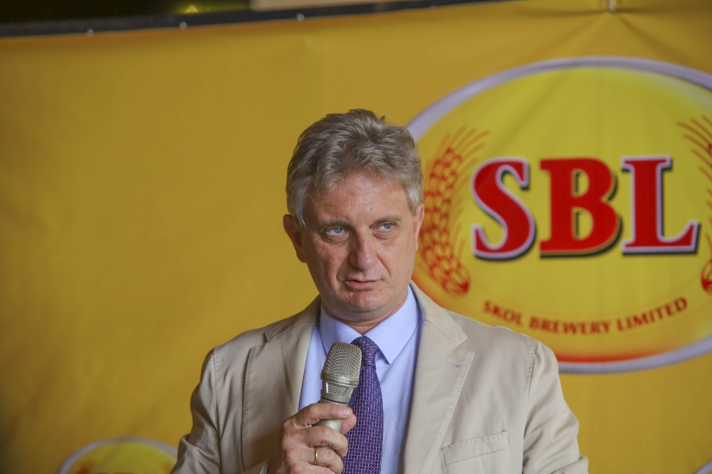 Eric Gilson, SKOL Brewery’s General Manager.