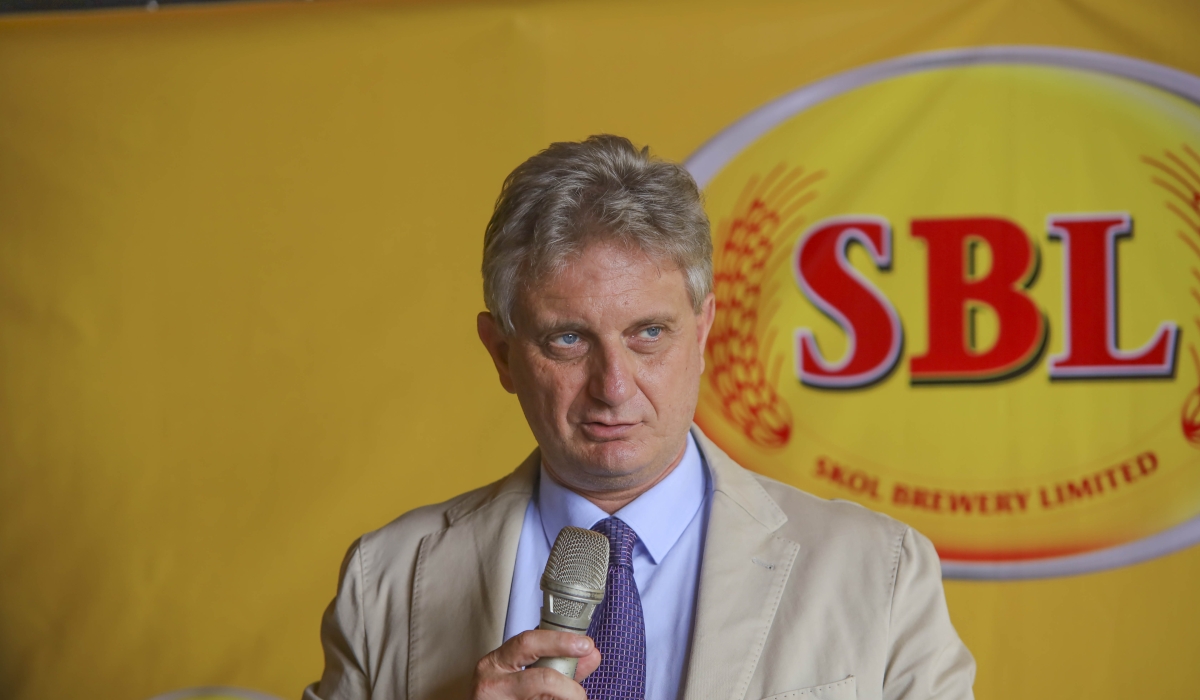 Eric Gilson, SKOL Brewery’s General Manager.