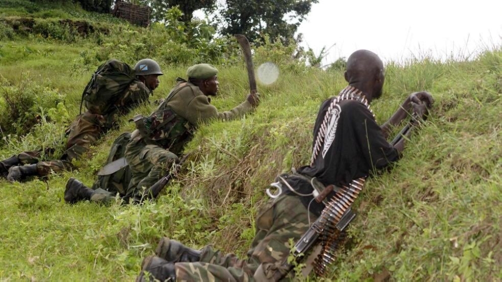 The armed forces of the Democratic Republic of Congo (FARDC)  operating with the FDLR genocidal group in fighting against the M23 in eastern DR Congo. Courtesy