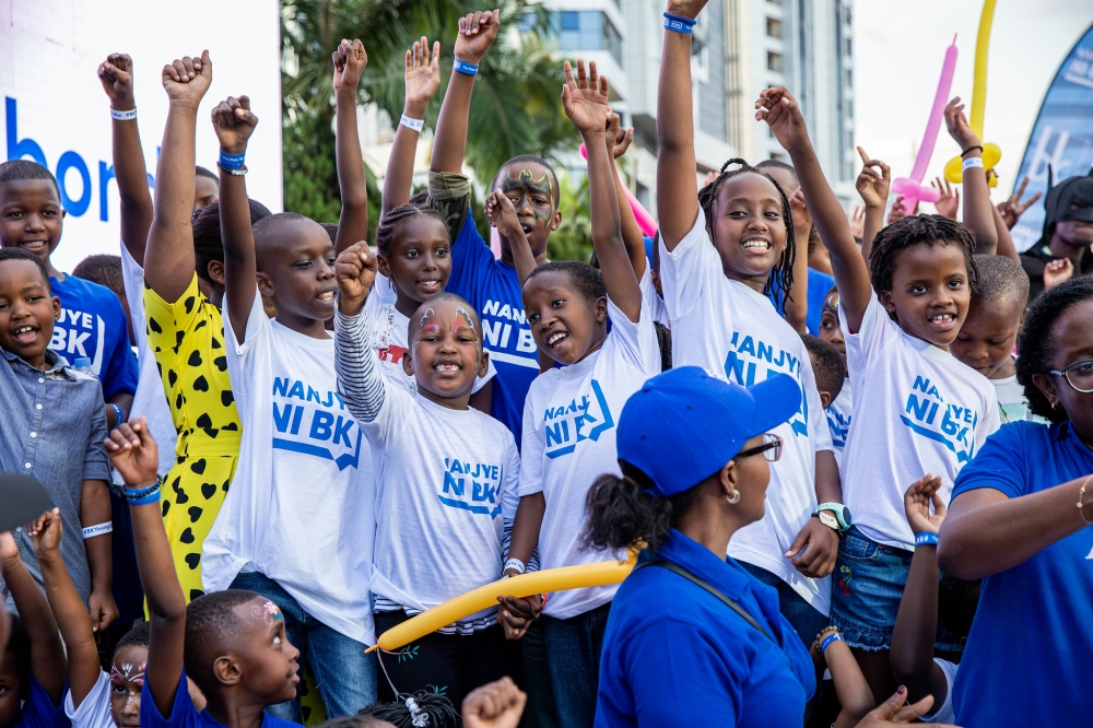 Children celebrate at Kira Kibondo kids&#039; party titled “Back to School with BK,” on Saturday, August 31 .