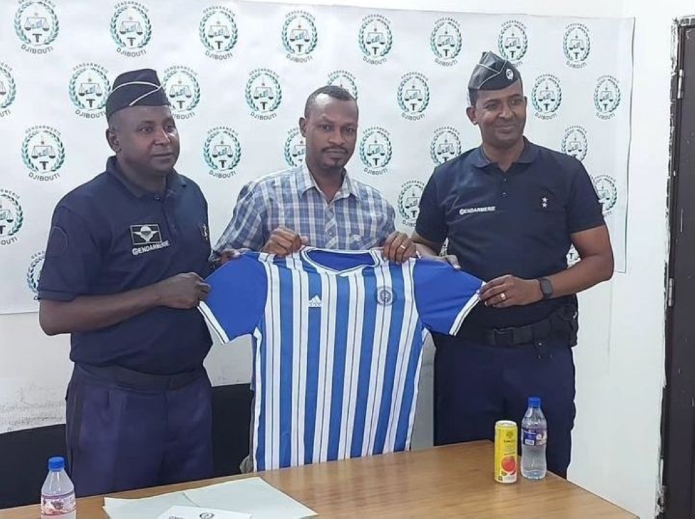 Djibouti Premier League side Gendarmerie FC unveiled experienced Rwandan gaffer Innocent Seninga as their new head coach on Monday, September 2. Courtesy