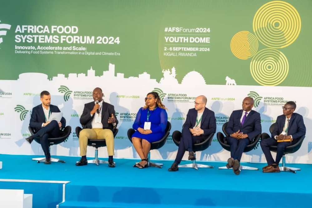 Panelists at the Africa Food Systems Forum in Kigali  on Monday, September 2. Courtesy