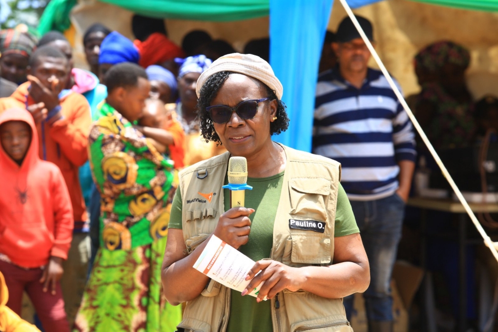 Pauline Okumu, the National Director at World Vision Rwanda, speaks about the initiative aimed at fighting malnutrition. Courtesy