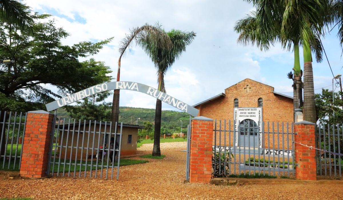 Ruhanga Genocide Memorial site, the former Anglican Church where thousands of Tutsi were killed inside the church. Craish BAHIZI