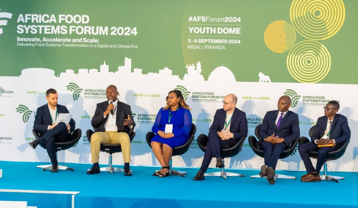 Panelists at the Africa Food Systems Forum in Kigali  on Monday, September 2. Courtesy